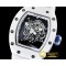 리차드밀 RM055 Bubba Watson CER/RU Skeleton Wht/Blue MY8215 Mod -RM0149F