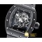리차드밀 RM055 Bubba Watson CER/VRU Skeleton Blk KVF MY8215 Mod -RM0153A