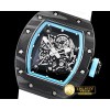 리차드밀 RM055 Bubba Watson FC/VRU Skeleton Blue KVF MY8215 Mod -RM0154A