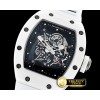 리차드밀 RM055 Bubba Watson CER/VRU Wht Skele KVF MY8215 Mod -RM0156A