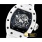 리차드밀 RM055 Bubba Watson CER/VRU Wht Skele KVF MY8215 Mod -RM0156A