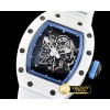 리차드밀 RM055 Bubba Watson CER/VRU Wht Sk Blue KVF MY8215 Mod -RM0157A
