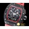 리차드밀 RM011 Felipe Massa CER/PVD/VRU Red Skele KVF A7750 Mod -RM0159D