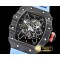 리차드밀 RM03502 Rafael N. FC/RU Blue Skele Blk KVF MY8215 Mod -RM0162B
