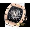 리차드밀 RM03502 Americas RG/RU Wht Skele Blk KVF MY8215 Mod -RM0165B