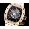 리차드밀 RM03502 Americas RG/RU Wht Skele Blk KVF MY8215 Mod -RM0165B