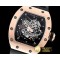 리차드밀 RM03502 Americas RG/RU Blk Skele Blk KVF MY8215 Mod -RM0165C