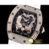리차드밀 RM05101 Tiger Diams RG/RU (Wht) KVF MY8215 Mod -RM0167A