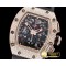 리차드밀 RM01103 Flyback Chrono Diams RG/RU KVF A7750 Mod -RM0170A