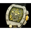 리차드밀 Felipe Massa TI SS/RU Asian 7750 28800 -RM037