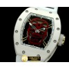 리차드밀 Skull Tourbillon CER/RG/RU Red Asian 21J Decorated M -RM044C