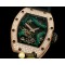 리차드밀 Dragon Tourbillon RG/RU Black/Green Asian 21J -RM046B