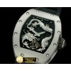리차드밀 Dragon Tourbillon SS/RU Black/Plat Asian 21J -RM048B