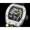 리차드밀 Panda Tourbillon SS/RU Skeleton Asian 21J Decorated -RM054A