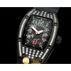 리차드밀 PVD/Ru/Diam Black/Black Asian 21J Decorated -RM061A