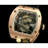 리차드밀 Bubba Watson Tourbillon RG/RU White Swiss Qtz -RM065B