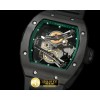 리차드밀 Bubba Watson Tourbillon PVD/RU Green Swiss Qtz -RM066C