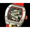 리차드밀 Bubba Watson Tourbillon SS/RU Red Swiss Qtz -RM067A