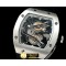 리차드밀 Bubba Watson Tourbillon SS/RU White Swiss Qtz -RM067C