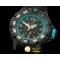 리차드밀 PVD Black/RU Black/Blue Asian 7751 Decorated -RM074B