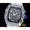 리차드밀 RM011 Felipe Messa Big Date Sapphire Limited Black/Blue -RM082D