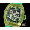 리차드밀 RM059 Yohan Blake CNT/RU Green Custom Movt -RM089B