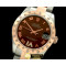 롤렉스 SS/RG Oyster Brown Roman Swiss Eta 28362 -RMDJ0246