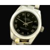 롤렉스 SS Oyster Black Roman Swiss Eta 2688/2355 -RMDJ197B