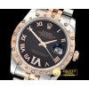 롤렉스 DJ Midsize 31mm Diam Bez RG/SS Black Diam BP A2836 -RMDJ208D