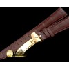 롤렉스 Brown Croc Strap YG 20/16/ New Insignia Buckle -ROLACC017D