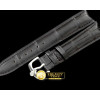 롤렉스 Black Croc Strap RG 20/16/ New Insignia Buckle -ROLACC018D