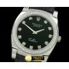 롤렉스 Ladies Cellini SS/LE/Diam Black Diam Swiss Qtz -ROLCEL042K