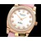 롤렉스 Ladies Cellini RG/LE/Diam MOP White Diam Swiss Qtz -ROLCEL043C