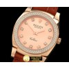 롤렉스 Ladies Cellini RG/LE/Diam Rose Gold Diam Swiss Qtz -ROLCEL044C