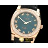 롤렉스 Ladies Cellini RG/LE/Diam Blue Swiss Qtz -ROLCEL045L