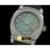 롤렉스 Ladies Mini Cellini SS/LE MOP Green Diam Swiss Qtz -ROLCEL049J