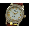 롤렉스 Ladies Mini Cellini YG/LE White Roman Swiss Qtz -ROLCEL050A