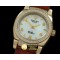 롤렉스 Ladies Mini Cellini YG/LE MOP White Num Swiss Qtz -ROLCEL050G