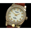 롤렉스 Ladies Mini Cellini YG/LE White Diam Swiss Qtz -ROLCEL050J