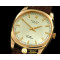 롤렉스 Cellini Danos Men YG/LE Silver Swiss Quartz -ROLCEL052D