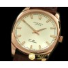 롤렉스 Cellini Danos Men RG/LE Silver Swiss Quartz -ROLCEL054D