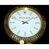 롤렉스 Dealer Clock SuperOcean Style YG/Wht Swiss Quartz -ROLCLK010