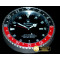 롤렉스 Dealer Clock GMT Style Black Black/Red Swiss Quartz -ROLCLK024