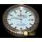 롤렉스 Dealer Clock GMT Style White Gold Swiss Quartz -ROLCLK026