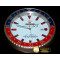 롤렉스 Dealer Clock GMT Style White Black/Red Swiss Quartz -ROLCLK027