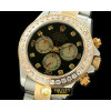 롤렉스 2011 SS/Diam/YG Blk/Wht Diam A7750 Sec@6 28800 -ROLDYT0095B