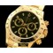 롤렉스 Daytona 116528 YG/YG Black Stick A7750 Sec@6 -ROLDYT0101B
