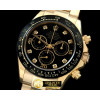 롤렉스 Daytona 116528 YG/YG Black Diam A7750 Sec@6 -ROLDYT0138B