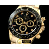 롤렉스 Daytona 116528 YG/YG Black Diam A7750 Sec@6 -ROLDYT0138D