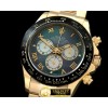 롤렉스 Daytona 116528 YG/YG MGreen Roman A7750 Sec@6 -ROLDYT0140A